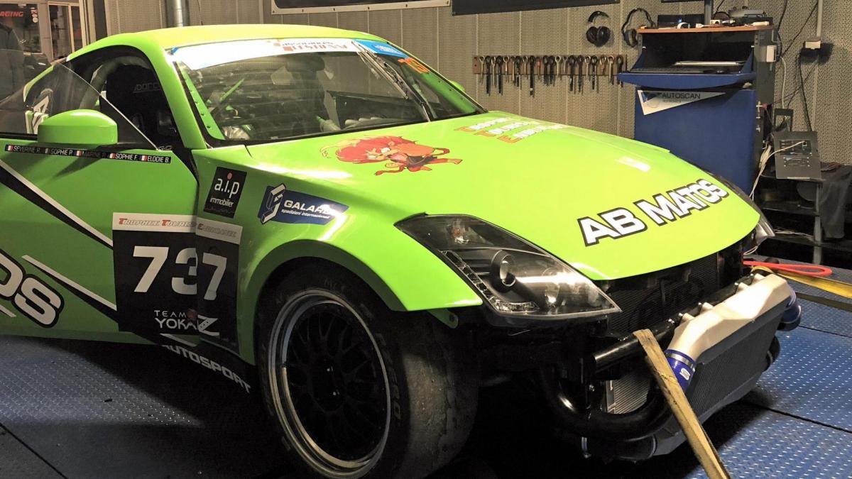 350z gt2 wautosport banc de puissance 1