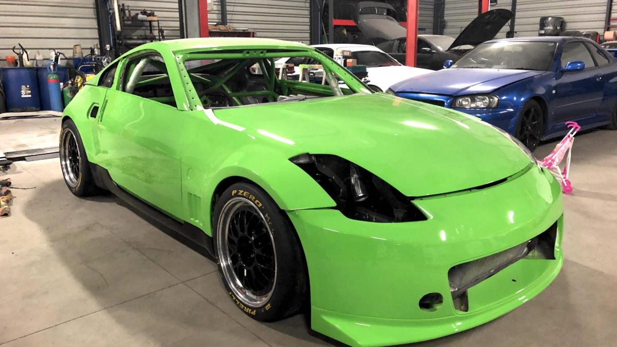 350z gt2 wautosport carrosserie 6
