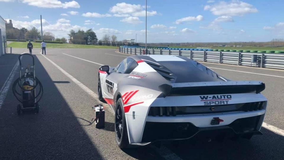 Ligier JS2R W-autosport circuit