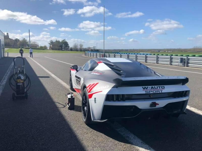 Ligier JS2R W-autosport circuit